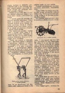 Ukážka zo zviazaného ročníka časopisu "Moravské košikářské rozhledy". Ročník 1929, strana 55.